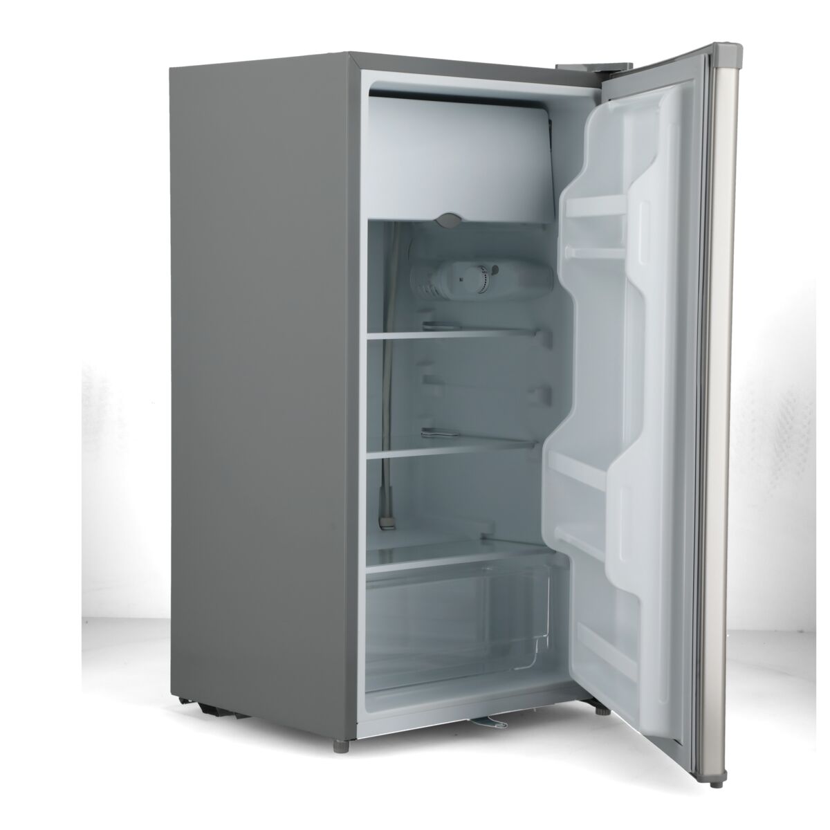 Comfee Single Door Refrigerator with Automatic Defrosting System Silver